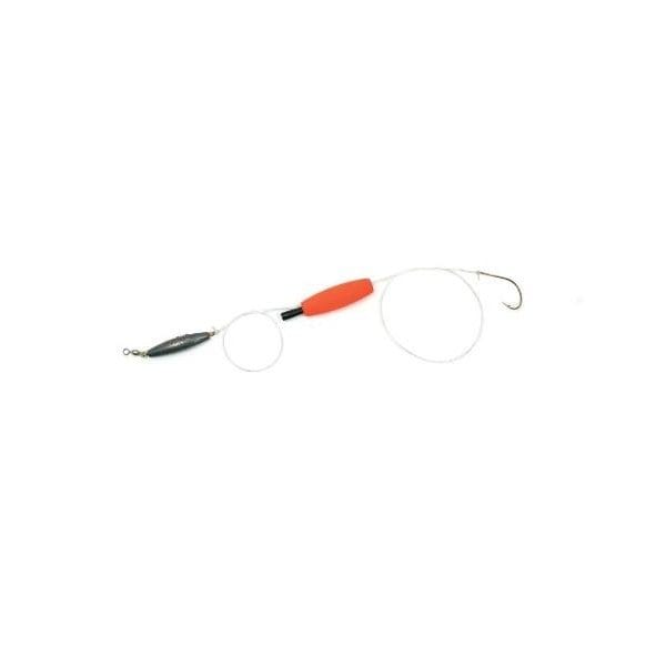 Sea Striker Flounder Rig 22 40Lb Mono, 2 Style 42 Hook, 2 Red Float F1